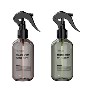 Großhandel hochwertige Kunststoff-Trigger-Sprühflasche für die Hautpflege, 350 ml, leere Haustier-Sprühflaschen mit 28/410 Trigger-Sprühpumpe für Haushaltsspray