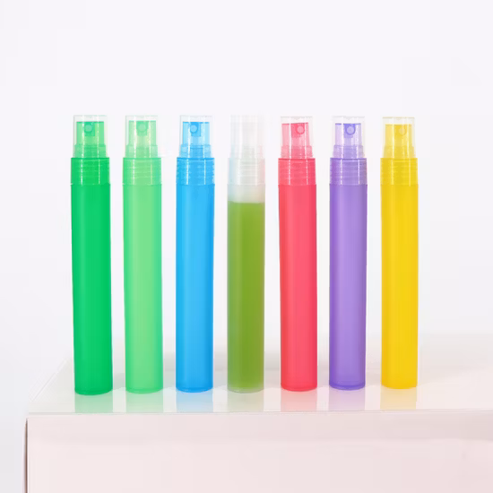 5 ml 10 ml 15 ml feiner Nebel-Kosmetiksprüher, nachfüllbar, Parfüm-Stiftform, Mini-Kunststoff-Sprühflasche, Kosmetikflasche, Kosmetikverpackung