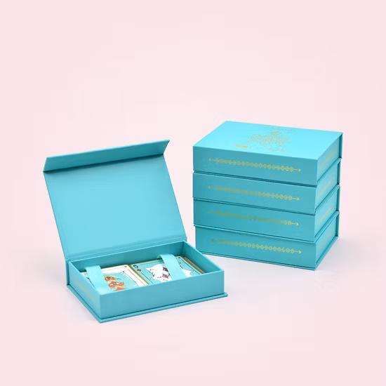 Recyclebares Papier in Sondergröße, harte, starre Verpackung, luxuriöse, faltbare magnetische Geschenkboxen